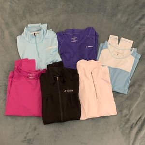 Brooks Running Shirts + Jacket bundle L